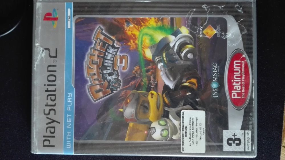 Jogo PlayStation 2 - Rachet Clank 3