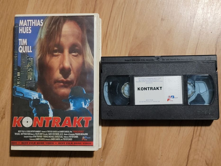 Film "Kontrakt" oryginał VHS