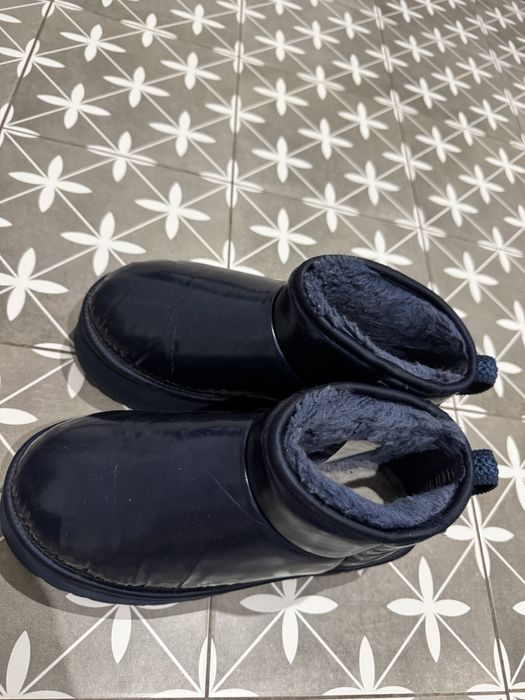 Замшевые сапоги Classic Ultra Mini Platform UGG