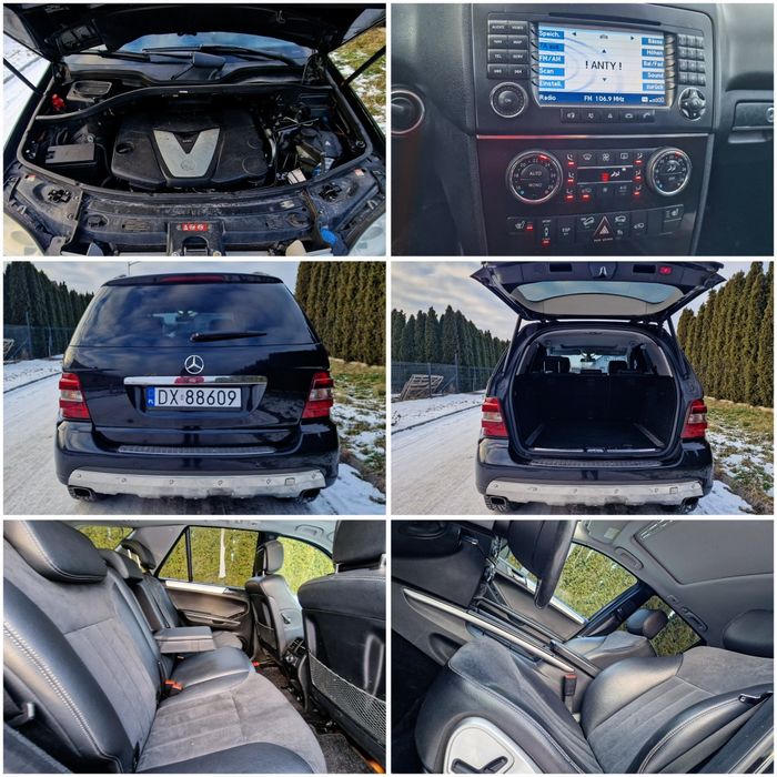 Mercedes ML320 CDI 224KM 4Matic, Harman/Kardon, Navi, HAK, Zimówki