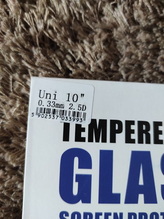 Szkło hartowane na tablet 10" nowe okazja