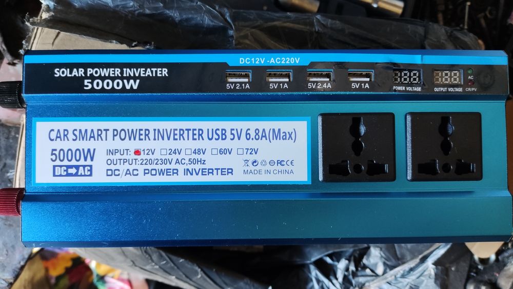 Інвертор 5000w преобразователь.