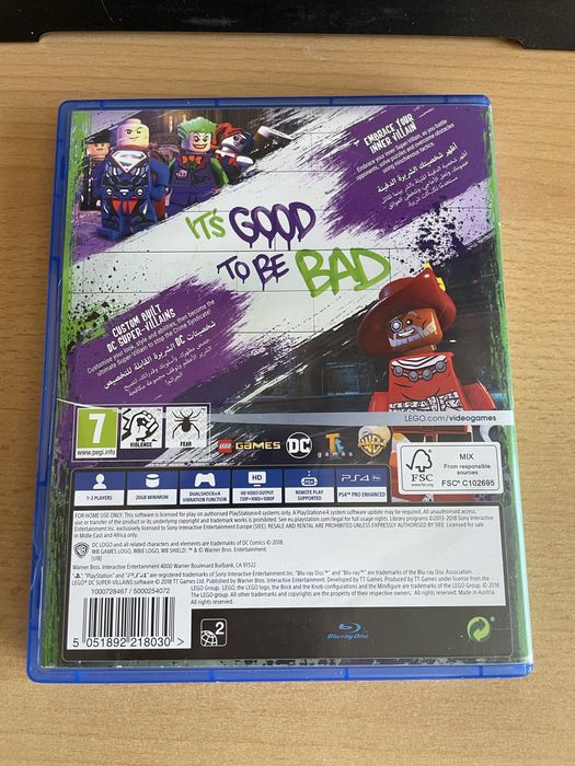 Lego DC Super Villains - PS4