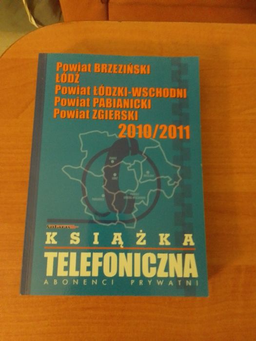 Książka telefoniczna Łódź i powiaty 2010/2011