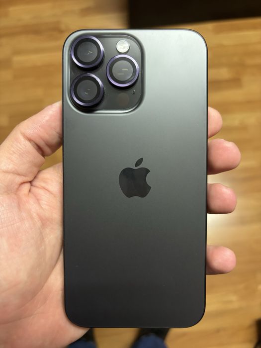 iPhone 15 Pro Max 256GB Black Titanium — Como Novo + Garantia