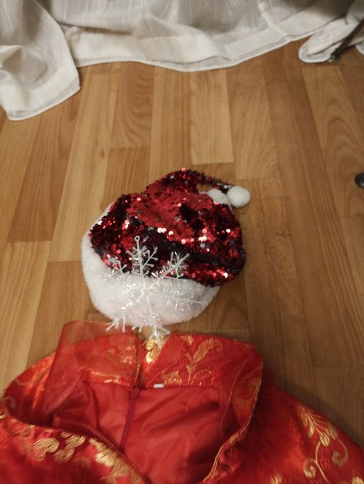 Карнавальный костюм Снегурочка,Помощница Санты, размер 48