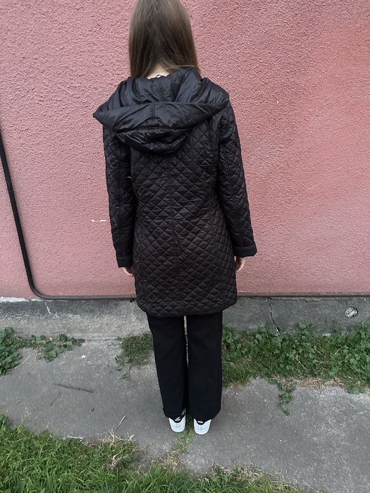 Kurtka jesienna pikowana czarna