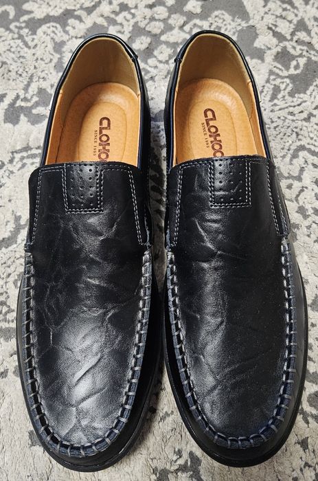 Чоловічі шкіряні туфлі