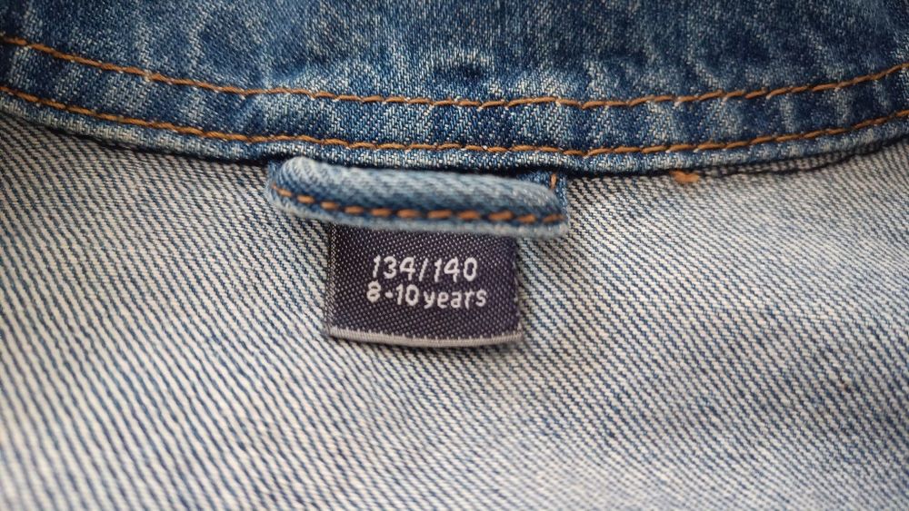 Kurtka dżinsowa ramoneska r. 134-140, 8-9 lat.jak NOWA