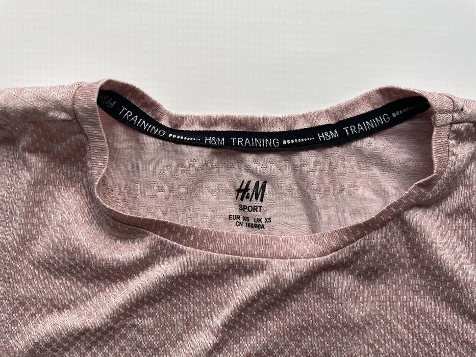 H&M Sport top treningowy XS – lekki, oddychający