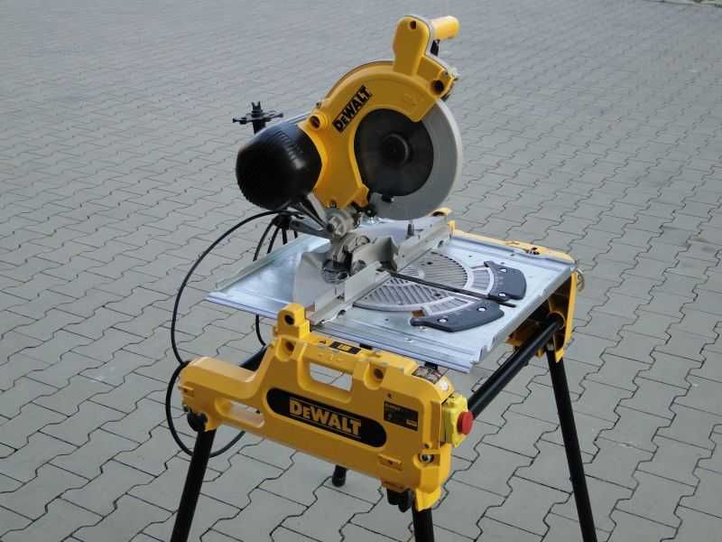 Pilarka UKOŚNICA PIŁA STOŁOWA DEWALT DW 743 Obracany stół 2 w1 Germany