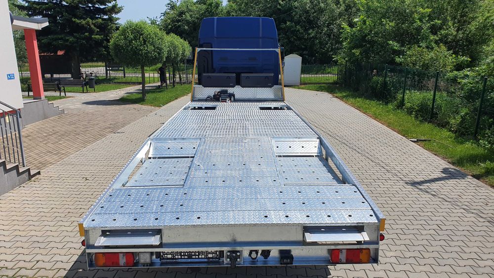 Zabudowa Najazd laweta panelowa zaniżenia MOTO-LUK platforma
