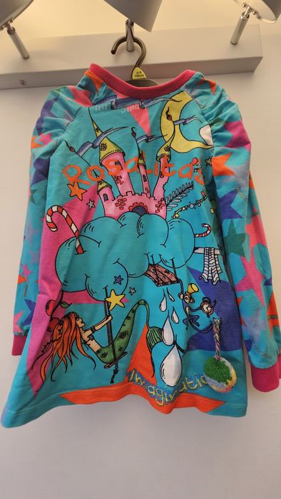 Sukienka Gladwin od Rosalitas z grubej bawełny, r.104