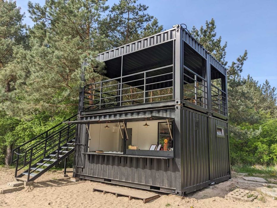 Adaptacje/modyfikacje/ przeróbki kontenerów morskich