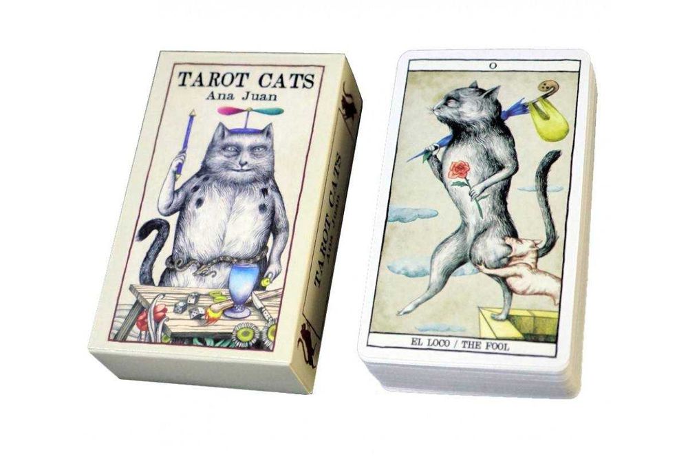 Таро Котів / Tarot Cats — Fournier, 78 карт, нові
