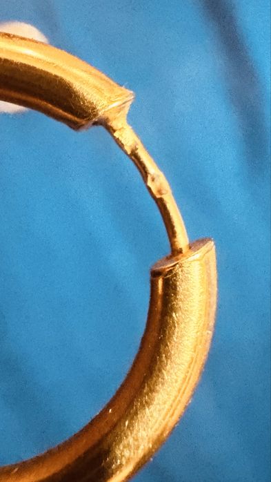 Argolas em ouro 19.2 k
