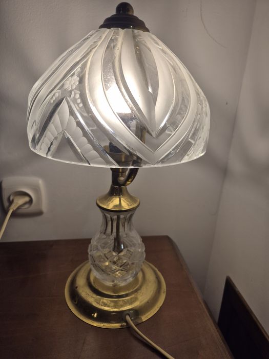 Lampka kryształowa vintage