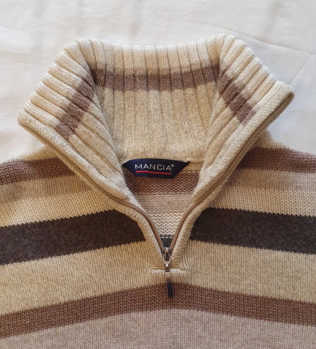 Светр чоловічий, MANCIA, 100% шерсть, Туреччина,  р. 52-54,