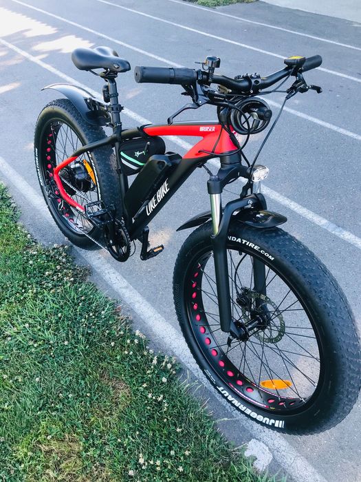 Електровелосипед Like Bike Bruiser Red АКБ новое состояние на фото
