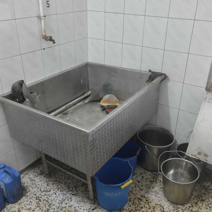 Basen jednokomorowy. Stal nierdzewna.