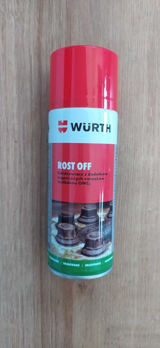 Odrdzewiacz Wurth, odrdzewia, molibden, smarowanie i ochrona