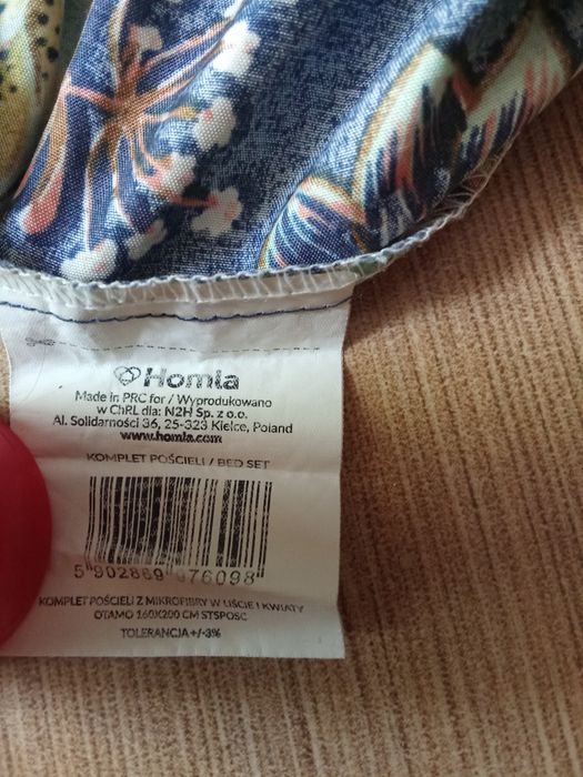 Poszwa na kołdrę 160x200 Homla