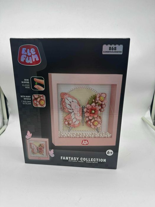 Ramka Motyl z Klocków Mini Blocks – Fantasy Collection 868 elementów