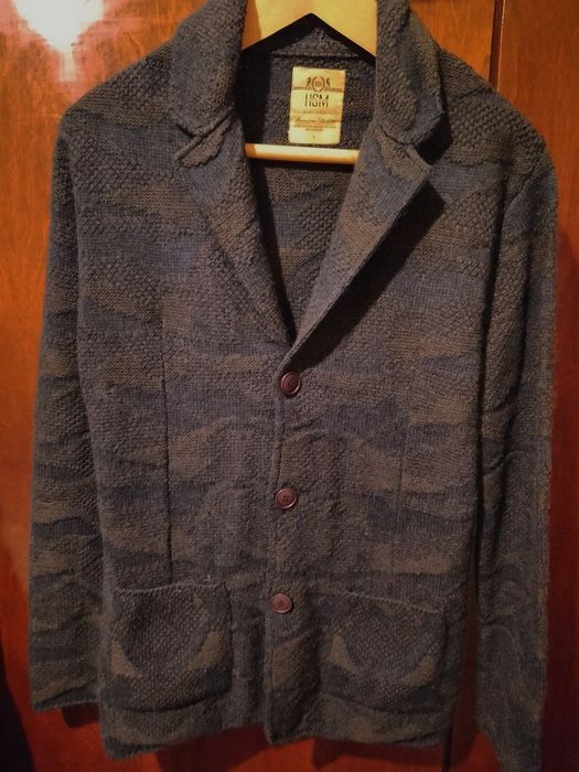 Мужской трикотажный  брендовый жакет