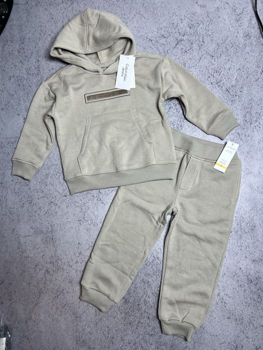 Calvin klein дитячий теплий костюм на флісі оригінал