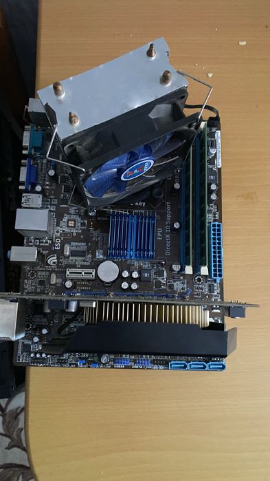 Комплект для ПК: Xeon E5440 + GTX 750 Ti + 8 GB ОЗУ