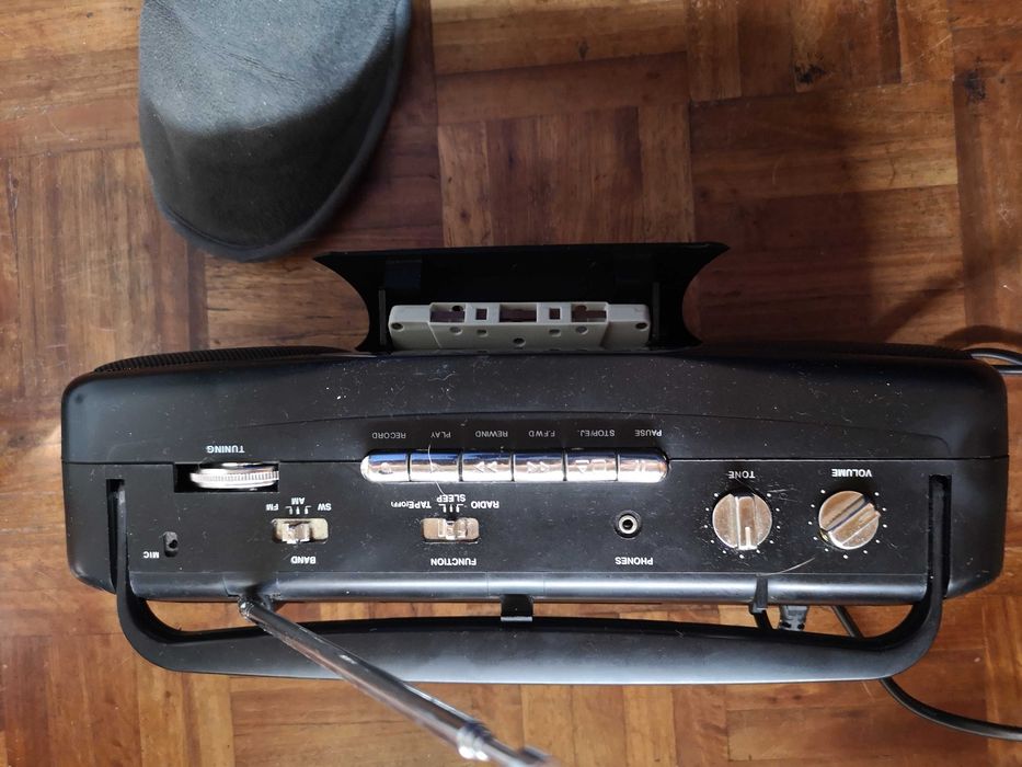 Rádio cassete vintage