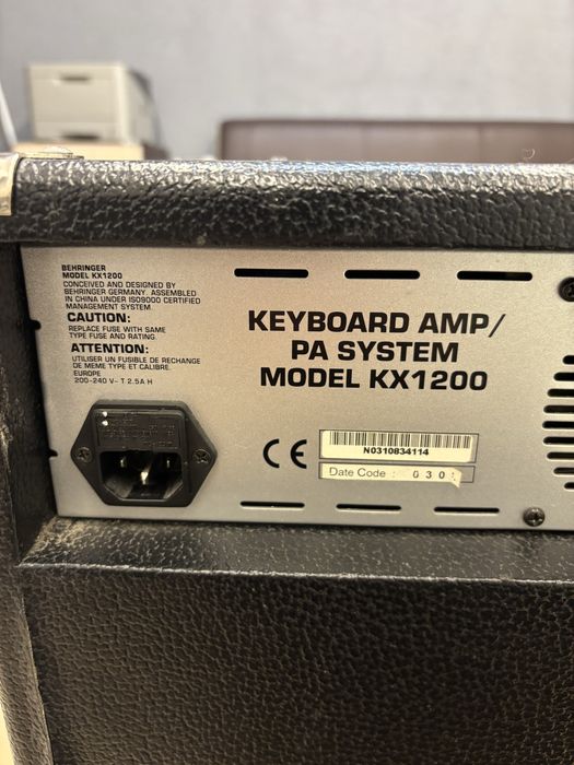Behringer KX1200 – Keyboard Amp / PA System – 120 W – OKAZJA