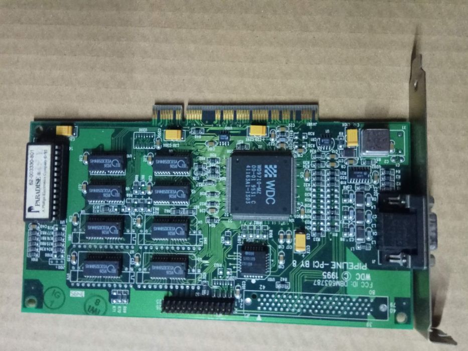 Placa Gráfica PCI Vintage