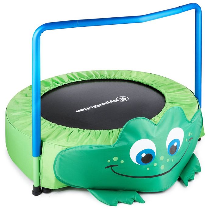 Żabka - trampolina mini dla dzieci - z rączką