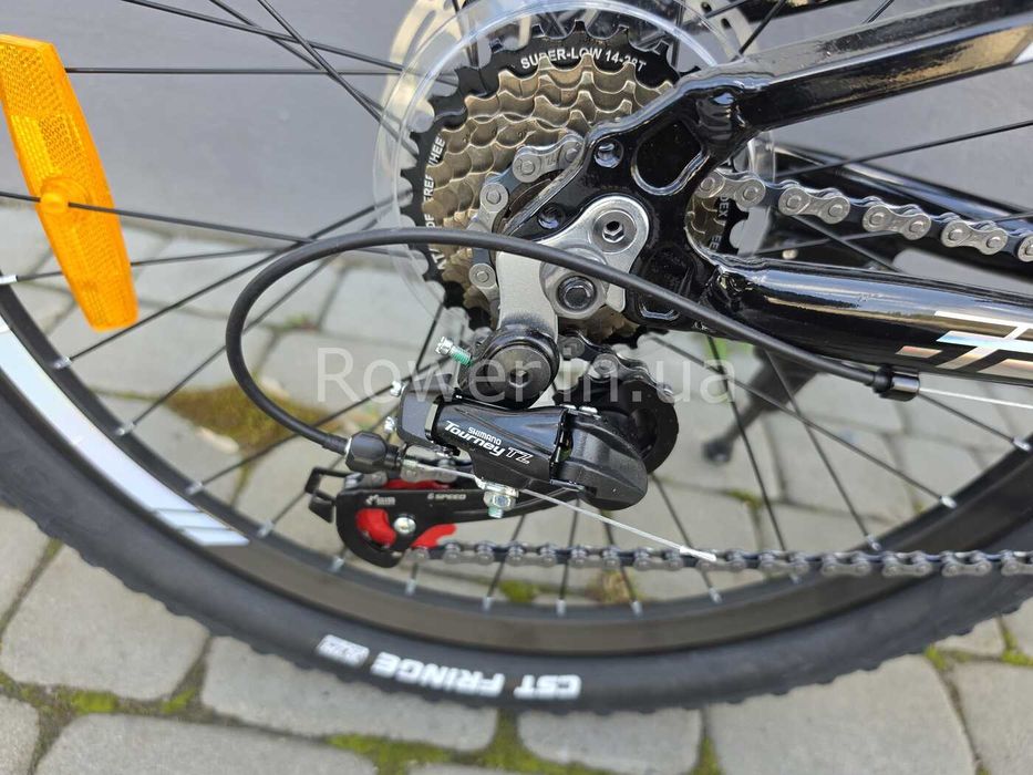 Дитячий гірський велосипед для 8-12 років AL 24" SPACE PHAETON DD FR