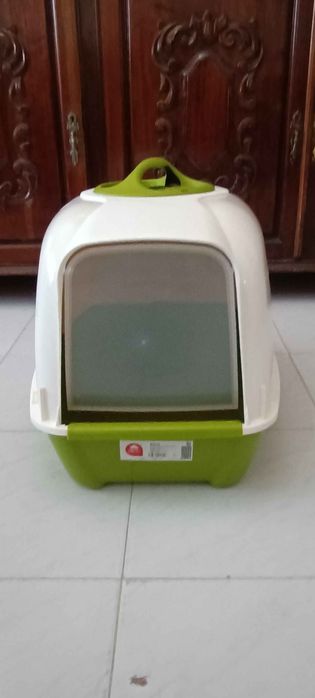 2 caixas de areia para gato