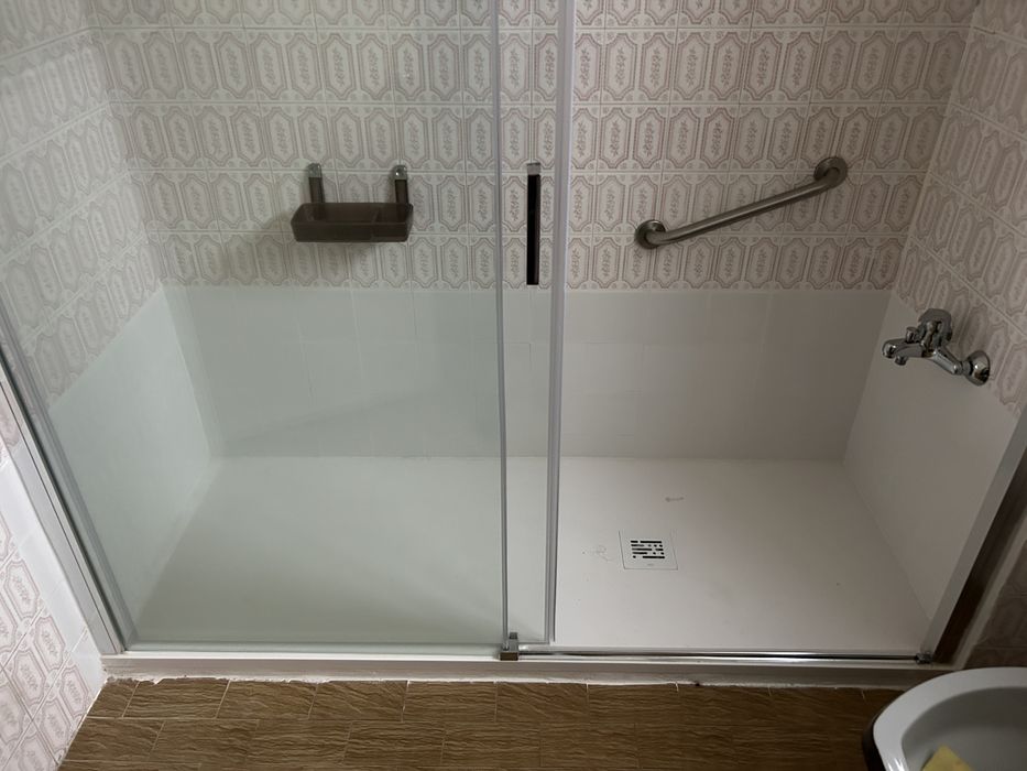 Resguardo vidro para duche