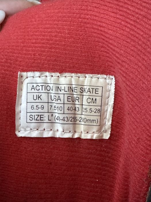 Ролики 40-43розмір, гарний стан