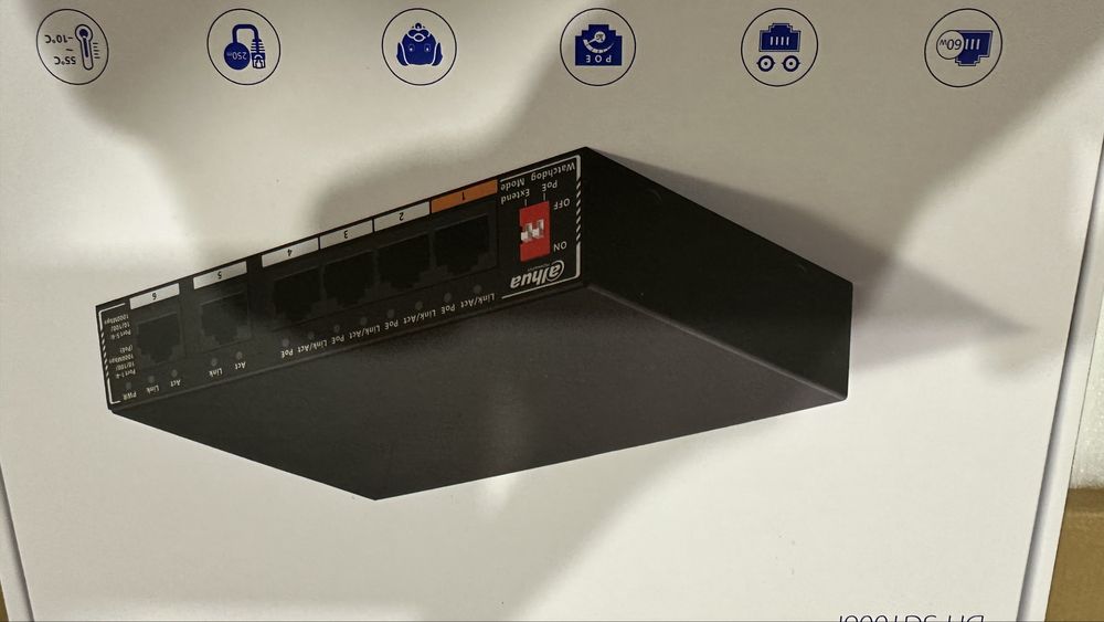 Switch poe dahua