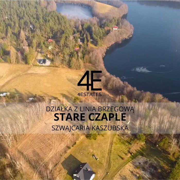 Działka budowlana z linią brzegową – idealna inwestycja KASZUBY