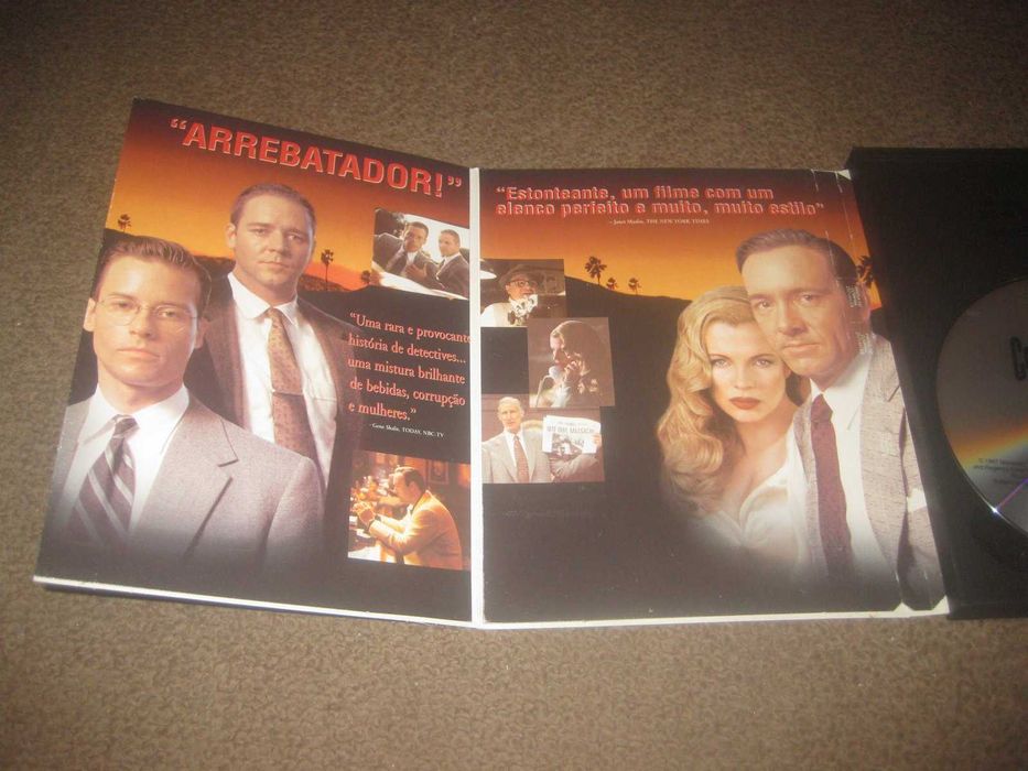 DVD "L.A. Confidencial" com Russell Crowe/Edição Snapper/Raro!