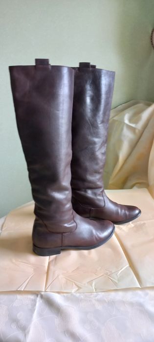 Продам шкіряні чобітки, 38 розмір