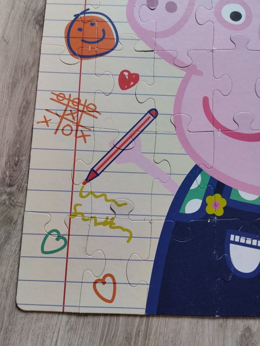 Puzzle gigant świnka Peppa