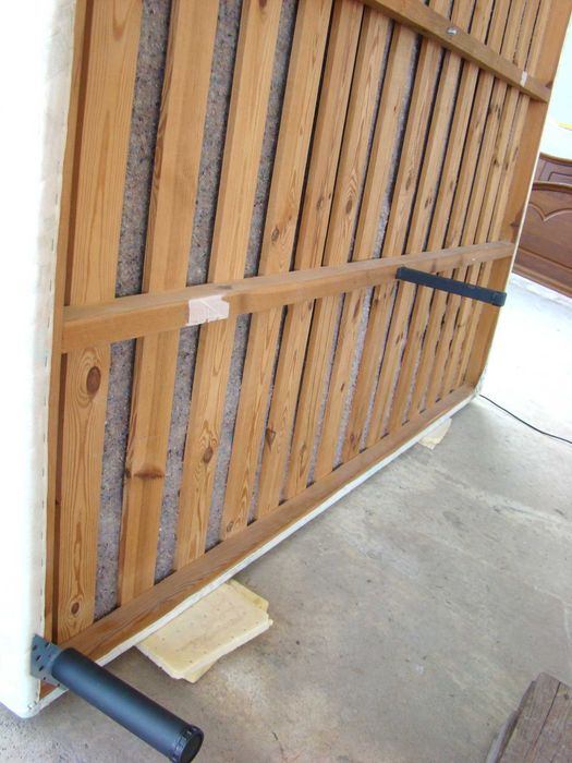 Ліжко бу двох спальне Польща з ортопедичним матрацом 140 кг на особу