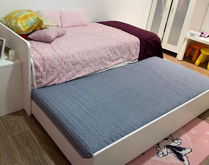 Cama de solteiro C/gavetão