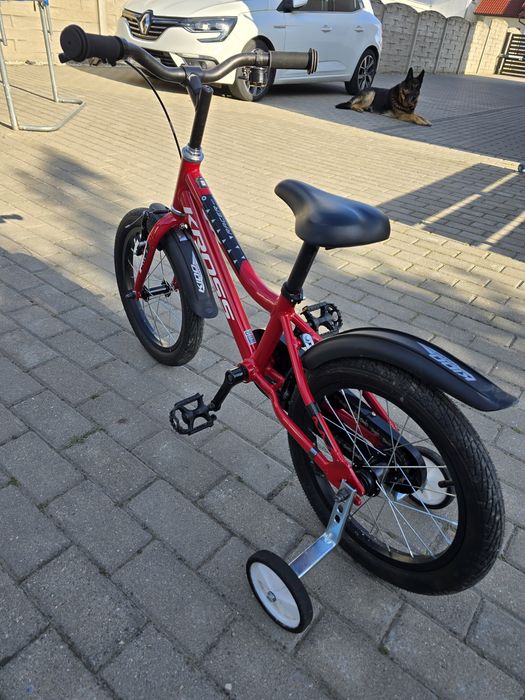 Rower dziecięcy Kross Racer 4.0 koła 16 cali aluminiowa rama