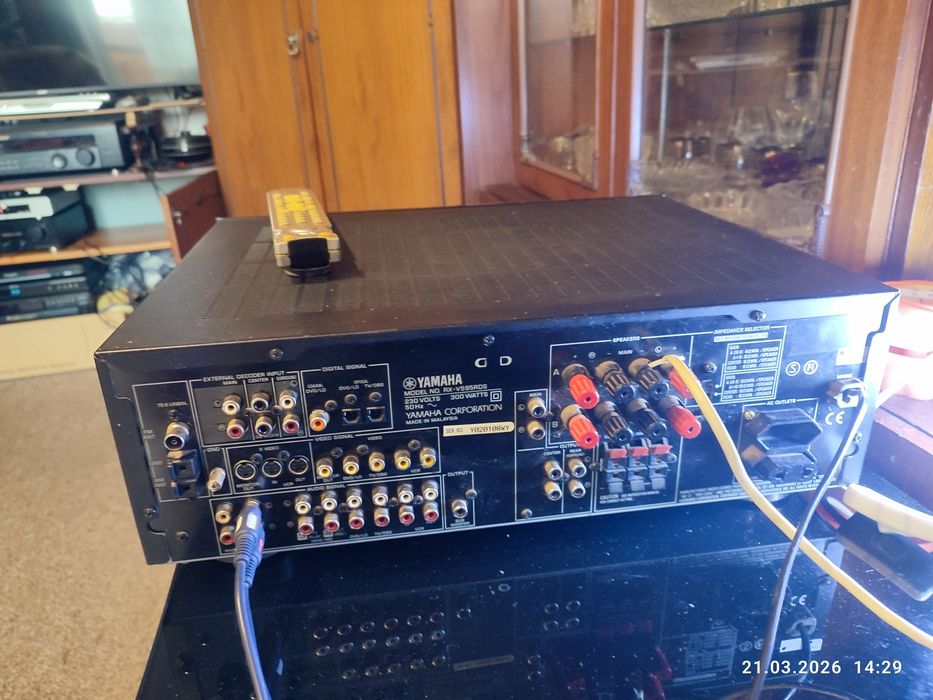 Ресивер Yamaha  RX-V595RDS читать описание.
