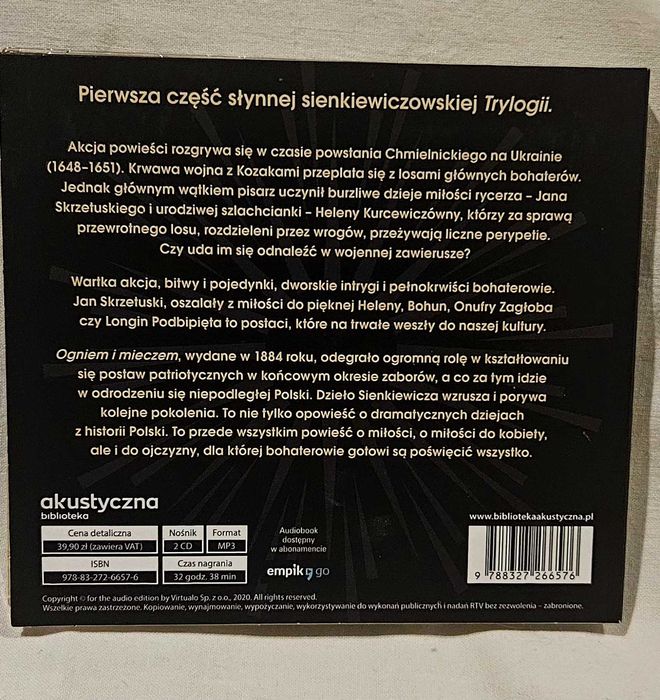 Audiobook Ogniem i mieczem