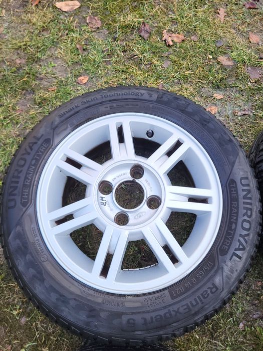 Alufelgi 14 + opony letnie Uniroyal RainExpert 5 Ford komplet jak nowe