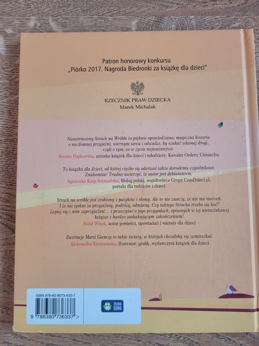 Książka "Strach na wróble" Grzegorz Majchrowski